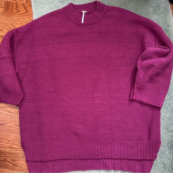 Free People Peaches Tunic Plum Small - Picture 5 of 8